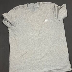 Adidas Men's Heather Gray Tee